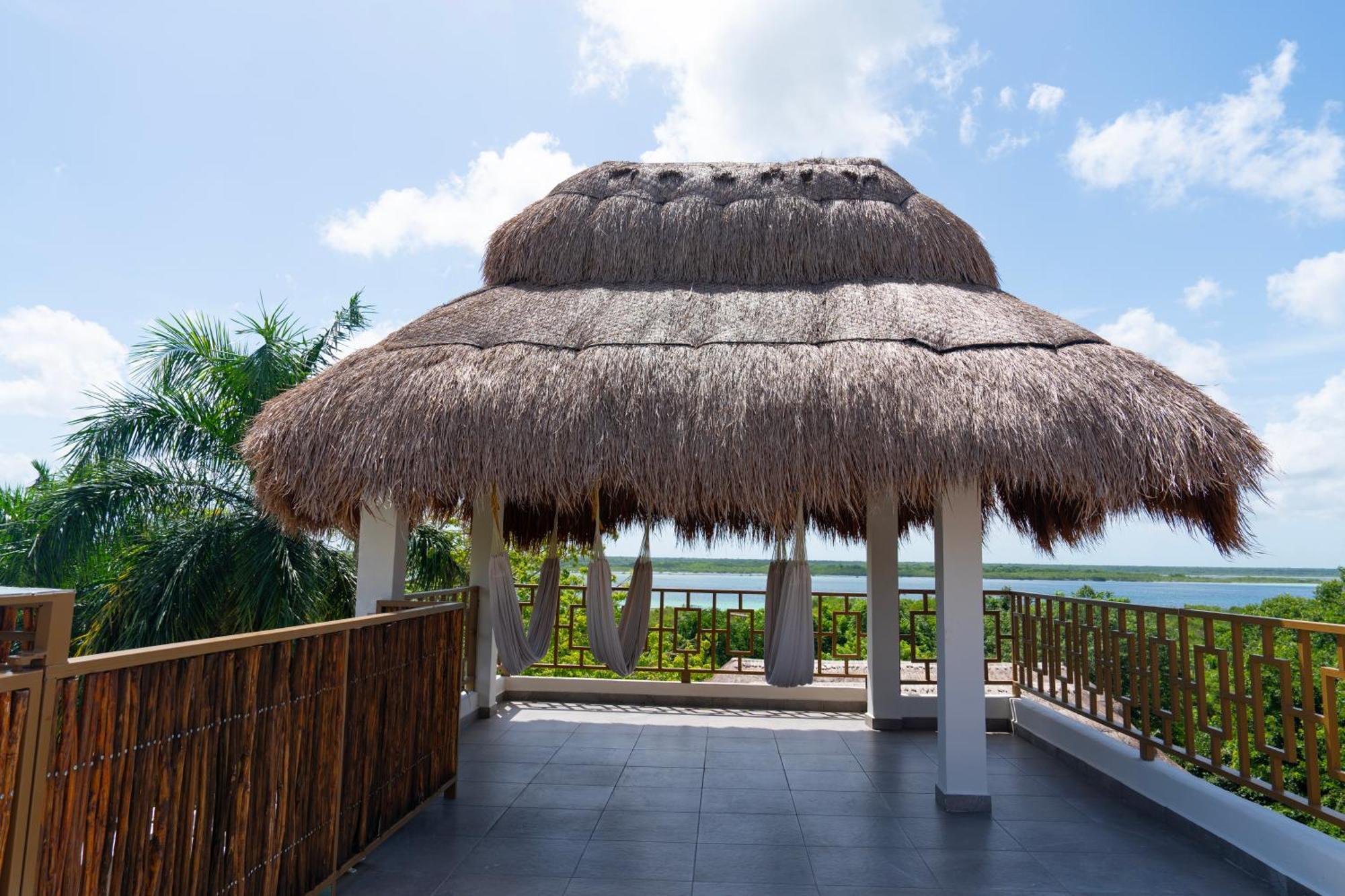 Hotel Diosa Del Agua Bacalar Exteriör bild