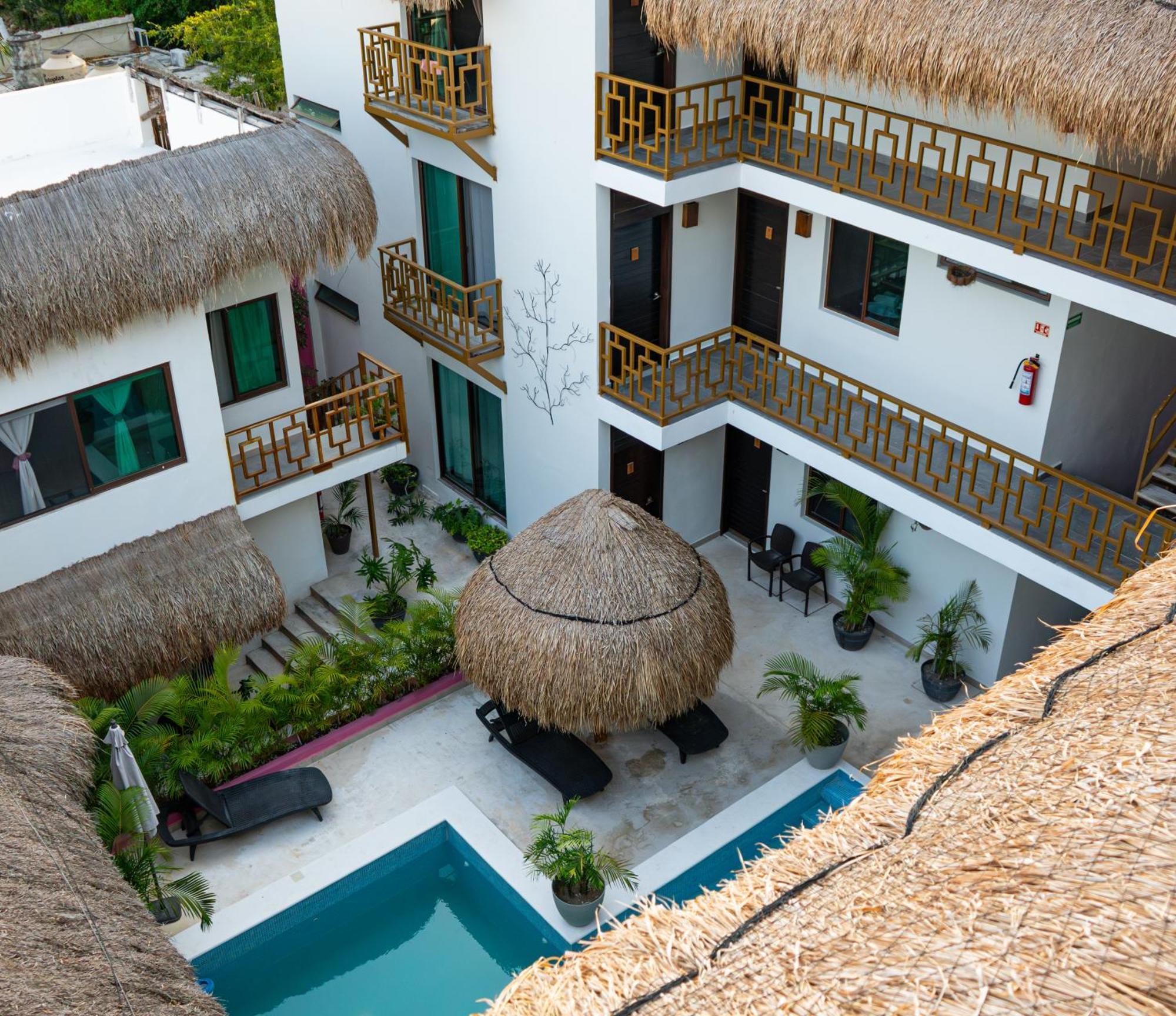 Hotel Diosa Del Agua Bacalar Exteriör bild
